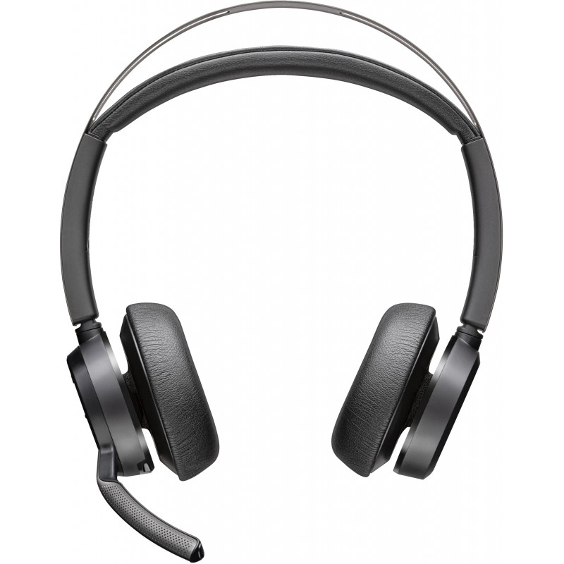 POLY Auriculares Voyager Focus 2 USB-C-C   adaptador USB-C A   base de carga 9T9J5AAAC3