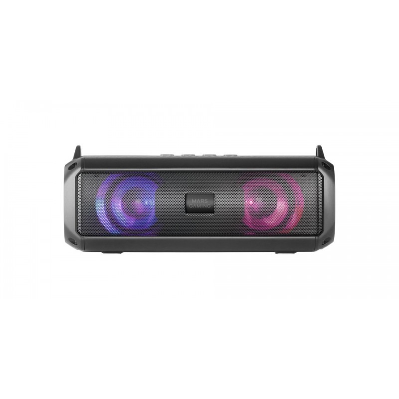 Mars Gaming MSB-XT Altavoz portátil estéreo Negro 20 W MSBXT