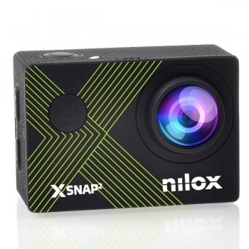 Nilox Action Cam XSNAP2 cámara para deporte de acción 8 MP 4K Ultra HD CMOS Wifi 56,2 g NXACXSNAP2YL