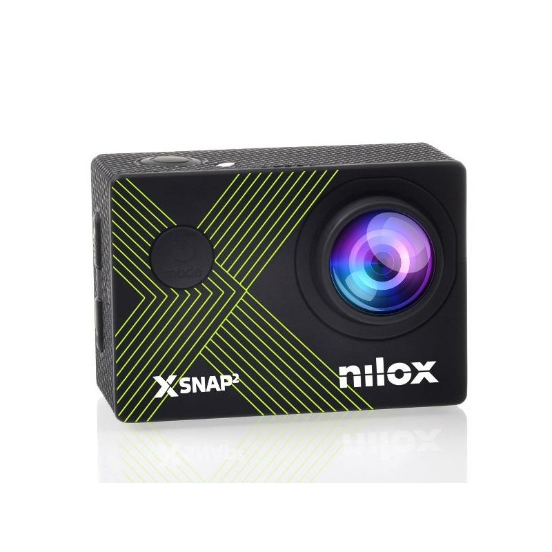 Nilox Action Cam XSNAP2 cámara para deporte de acción 8 MP 4K Ultra HD CMOS Wifi 56,2 g NXACXSNAP2YL