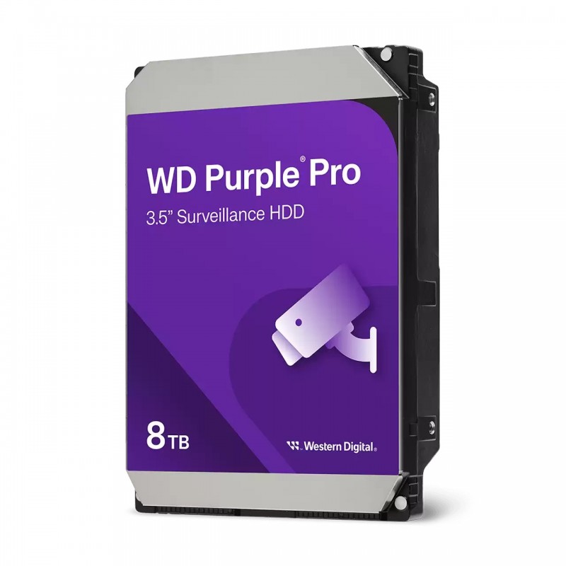 WD Purple Pro Smart Video HDD 8TB - GB    WD8002PURP