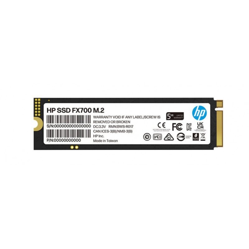 HP FX700 - 512GB M.2  PCI Express 4.0 8U2N1AA