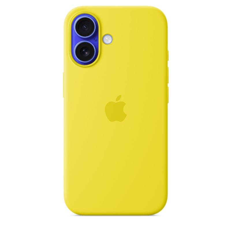 Apple Funda de silicona con MagSafe para el iPhone 16 - Amarillo carambola MYY73ZM A