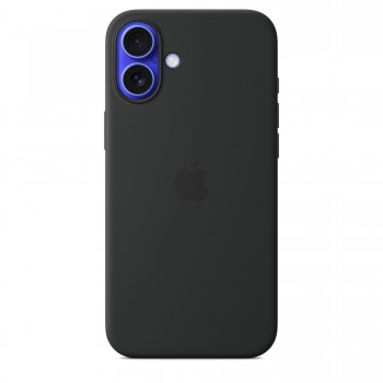 Apple Funda de silicona con MagSafe para el iPhone 16 Plus - Negro MYY93ZM A