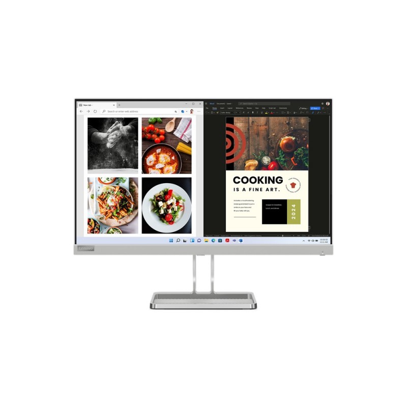 Lenovo L24i-40 - 23.8" Full HD - LED - Gris - 100Hz 67A8KAC3EU