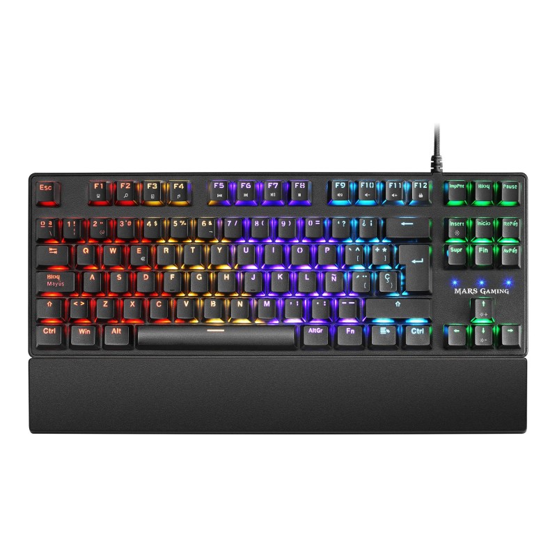 (Reacondicionado) Mars Gaming MKXTKL teclado USB QWERTY Español Negro MKXTKLRES