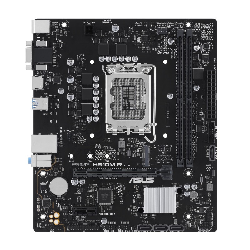 ASUS PRIME H610M-R-SI - LGA 1700 - micro ATX - Intel H610 90MB1GL0-M0ECY0
