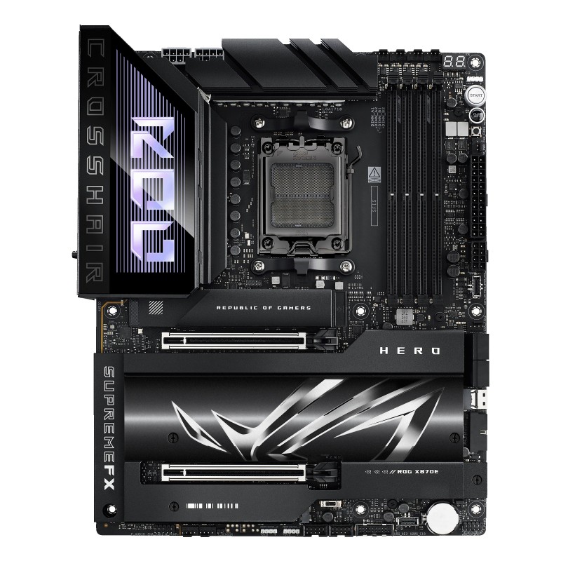 ASUS ROG CROSSHAIR X870E HERO - Socket AM5 - ATX - AMD X870E 90MB1IE0-M0EAY0