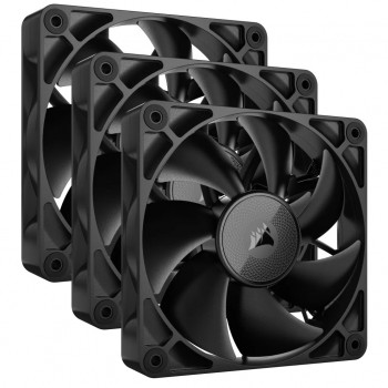 Corsair iCUE LINK RX120 Carcasa del ordenador Ventilador 12 cm Negro 3 pieza(s) CO-9051010-WW