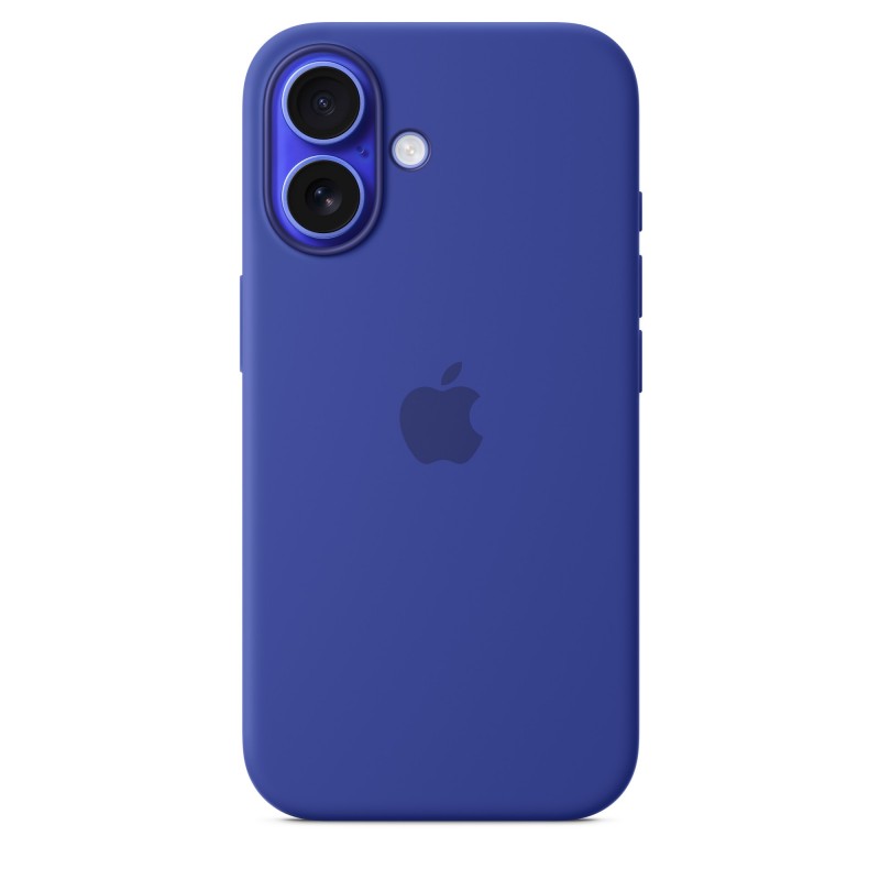 Apple Funda de silicona con MagSafe para el iPhone 16 - Azul ultramar MYY63ZM A