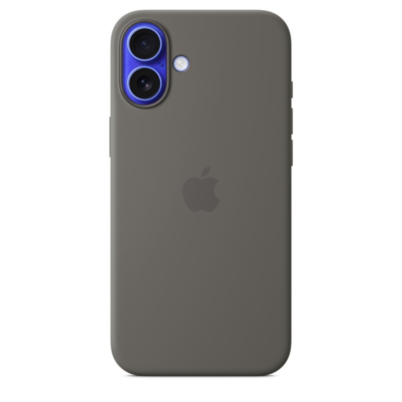 Apple Funda de silicona con MagSafe para el iPhone 16 Plus - Gris piedra MYYC3ZM A