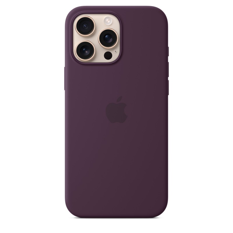 Apple Funda de silicona con MagSafe para el iPhone 16 Pro Max - Ciruela MYYW3ZM A