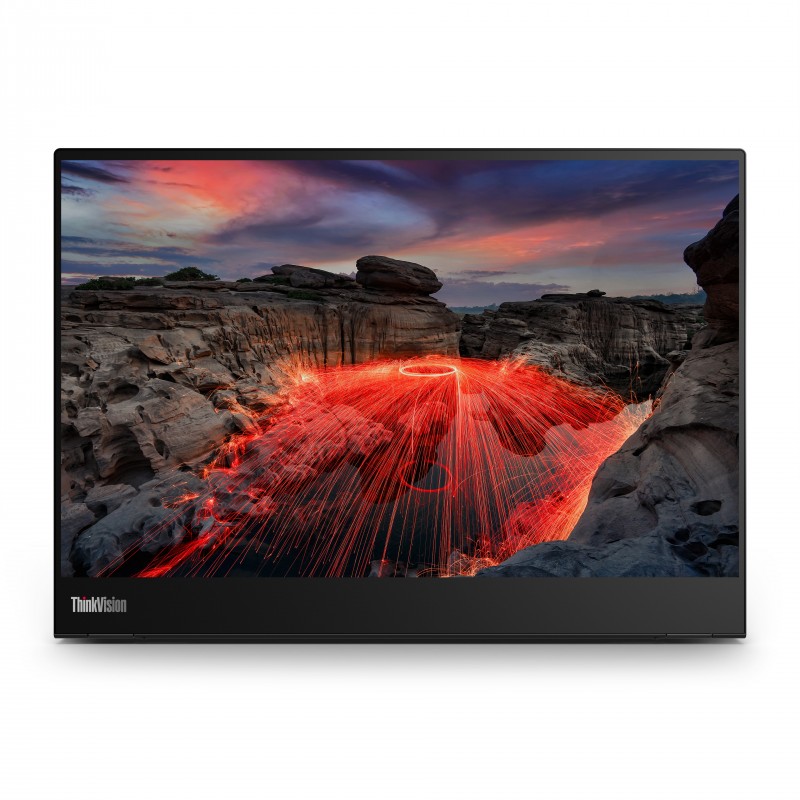 Lenovo ThinkVision M14t - 14" 2.2K - LED - Negro - 60Hz 63FDUAT6WL