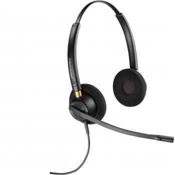 POLY Auriculares digitales binaurales EncorePro 520D Negro 783P5AA