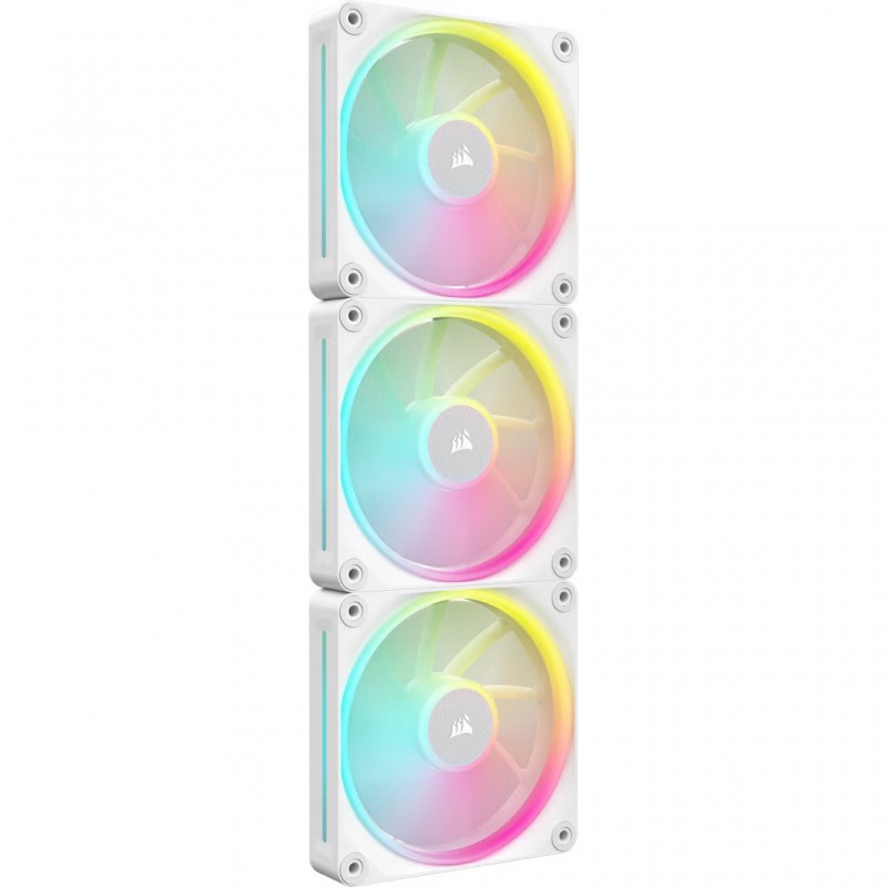 Corsair iCUE LINK LX120 RGB Carcasa del ordenador Ventilador 12 cm Blanco 3 pieza(s) CO-9051030-WW