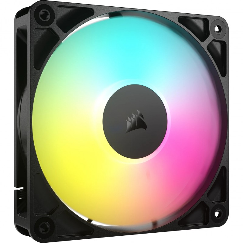Corsair RS120 ARGB Carcasa del ordenador Ventilador 12 cm Negro 1 pieza(s) CO-9050180-WW