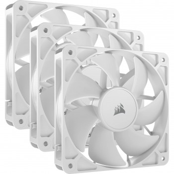 Corsair RS120 Carcasa del ordenador Ventilador 12 cm Blanco 3 pieza(s) CO-9050193-WW