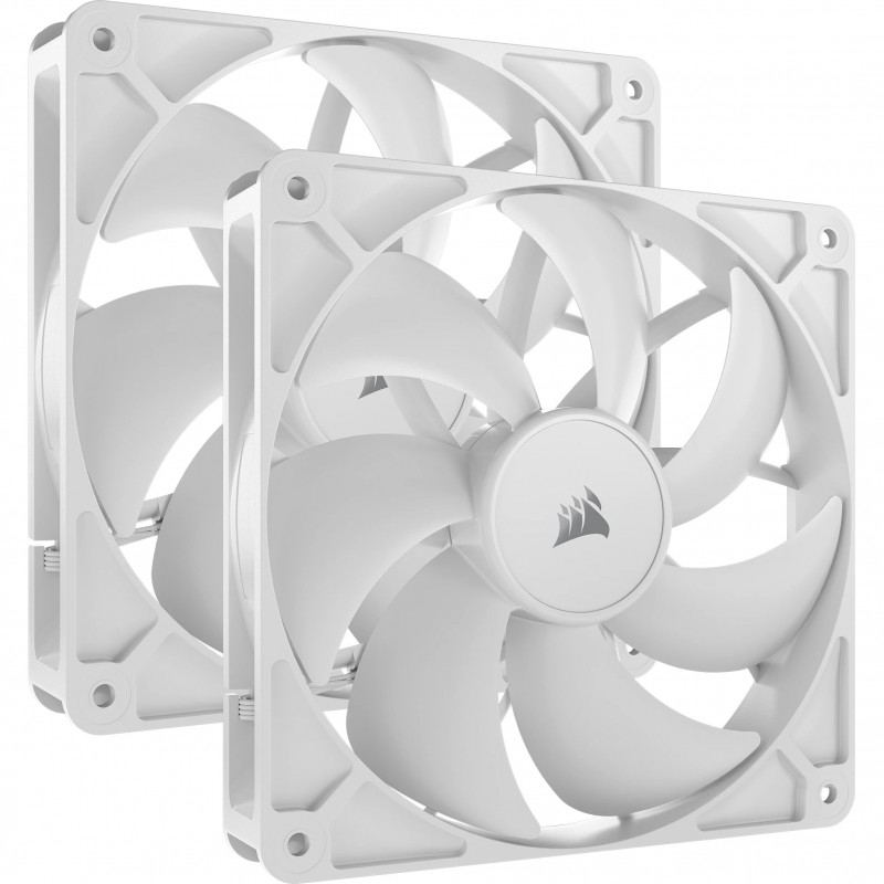 Corsair RS140 Carcasa del ordenador Ventilador 14 cm Blanco 2 pieza(s) CO-9050195-WW