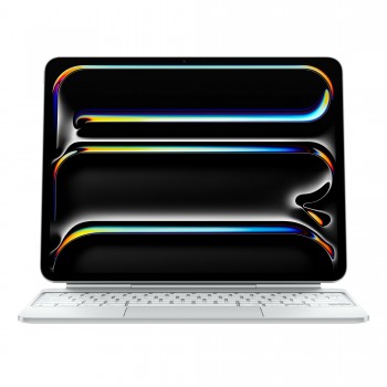 Apple Magic Keyboard para el iPad Pro de 13 pulgadas (M4) - Español - Blanco MWR43Y A?ES