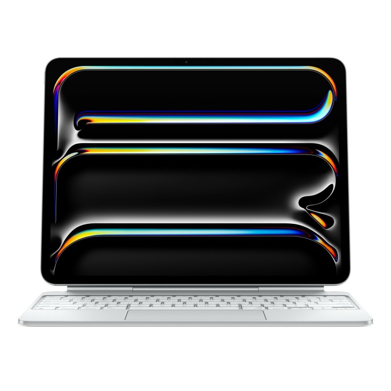 Apple Magic Keyboard para el iPad Pro de 13 pulgadas (M4) - Español - Blanco MWR43Y A?ES