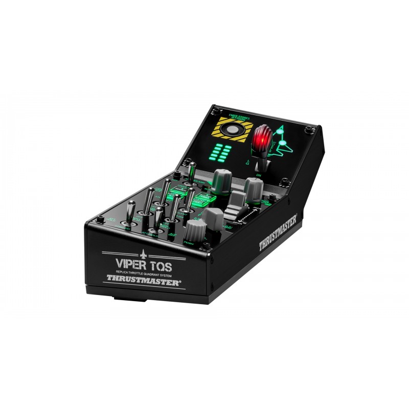 Thrustmaster VIPER Panel Negro USB Joystick Palanca de control lateral + cuadrante de aceleración PC 4060255