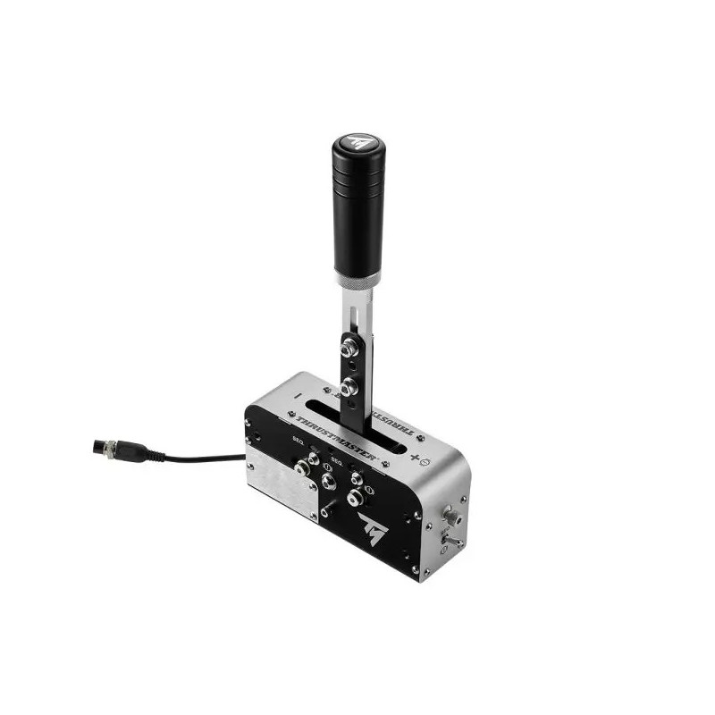 Thrustmaster 4060306 mando y volante Negro, Plata USB Freno de mano PC, PlayStation 4, PlayStation 5