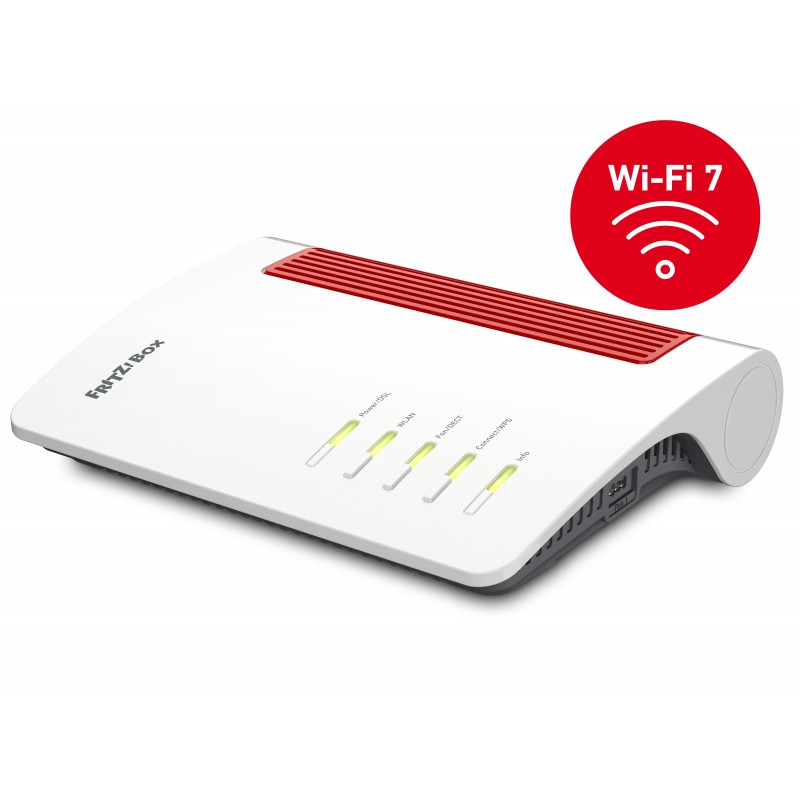 FRITZ!Box 7690 router inalámbrico 2.5 Gigabit Ethernet Doble banda (2,4 GHz   5 GHz) Blanco 20003079