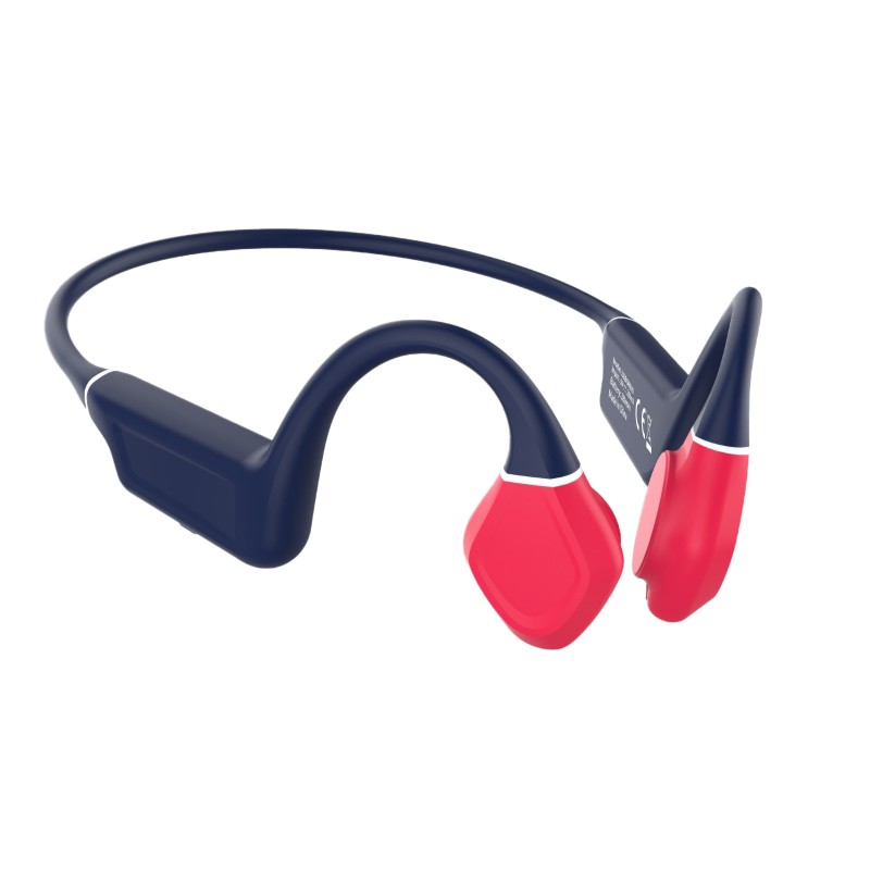 Leotec EARPHONES CONDUCCION OSEA KURI Azul y Rojo LEBONE03B