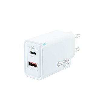 CoolBox Cargador USB 45W con tecnología GaN COO-CUP-45CA