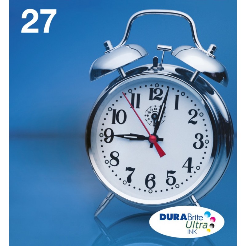 Epson Alarm clock Multipack 3-clr 27 DURABrite Ultra Ink EasyMail C13T27054510