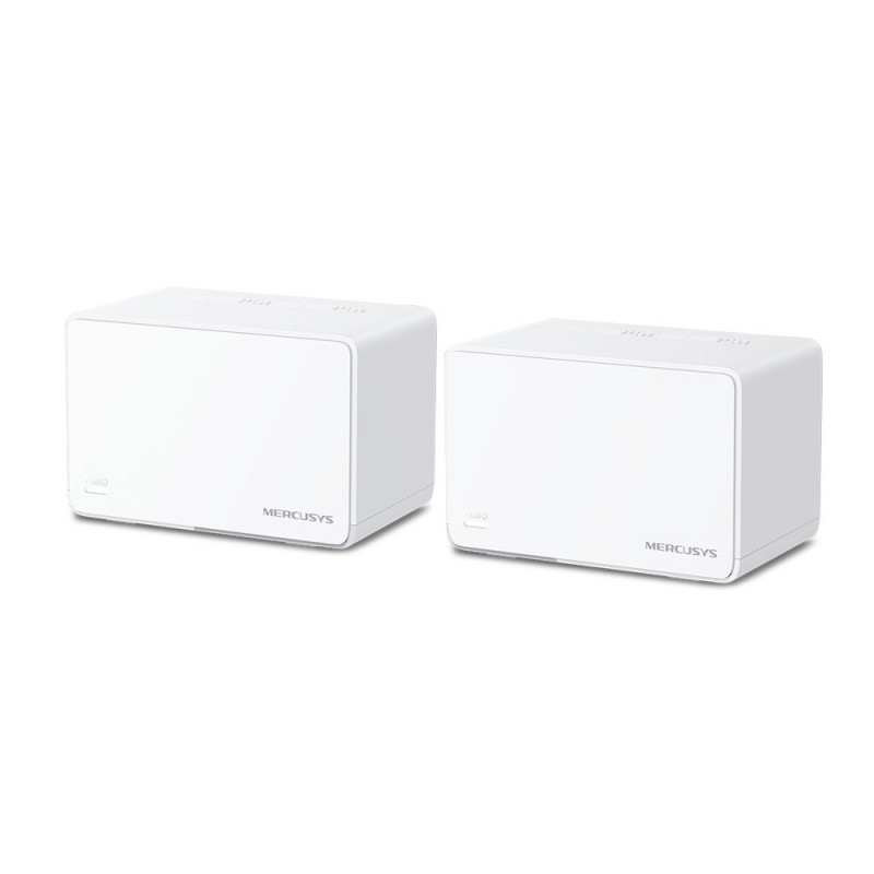 Mercusys Halo H80X(2-pack) Doble banda (2,4 GHz   5 GHz) Wi-Fi 6 (802.11ax) Blanco 3 Interno