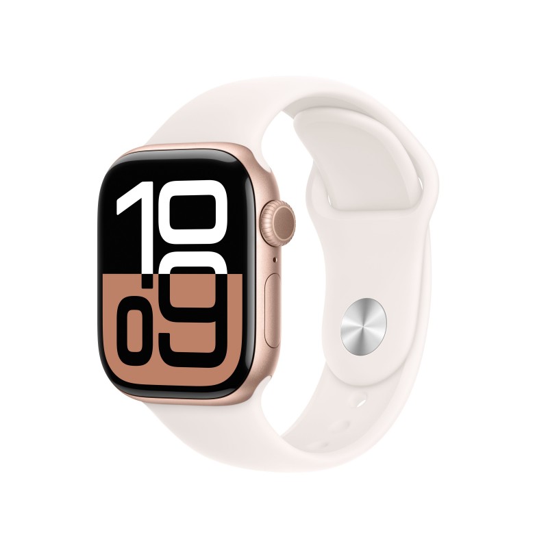 Apple Watch Series 10  42MM Aluminio Oro rosa con correa color  - 4G MWXA3QL A