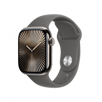 Apple Watch Series 10  42MM Titanio Titanio con correa color Gris - 4G MWXD3QL A