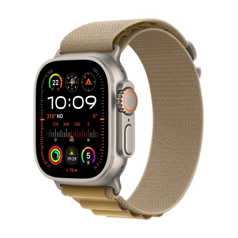 Apple Watch Ultra 2  49MM Titanio Titanio con correa color Bronceado - 4G MX4F3TY A