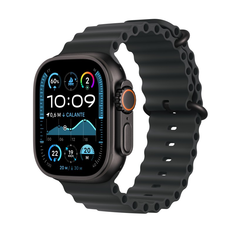 Apple Watch Ultra 2  49MM Titanio Negro con correa color Negro - 4G MX4P3TY A