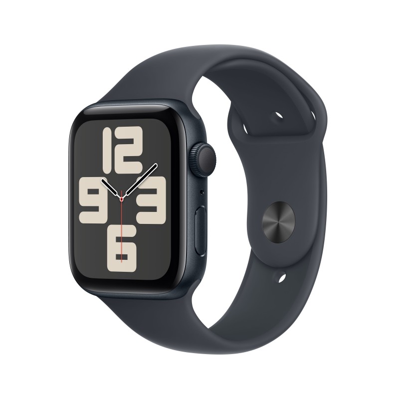 Apple Watch SE 44MM Aluminio Negro con correa color Negro -  MXEK3QL A