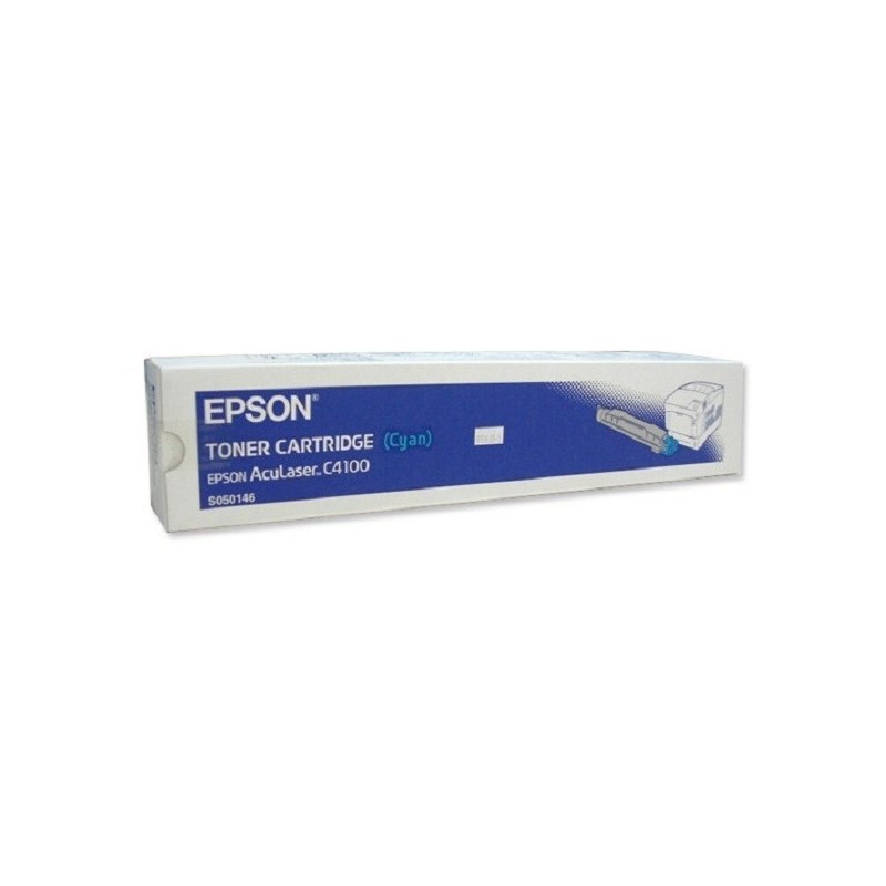Epson Cartucho de tóner AL-C4100 cian 8k Original Cian C13S050146