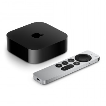 Apple TV 4K Negro, Plata 128GB Wifi Ethernet MN893HY A