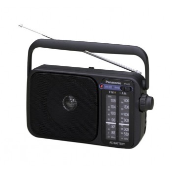 Panasonic RF-2400D Portátil Analógica Negro RF-2400DEG-K