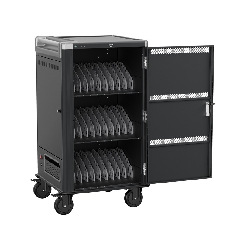 Ewent EW1700 carrito y armario de dispositivo portátil Carro de gestión y carga para dispositivos po