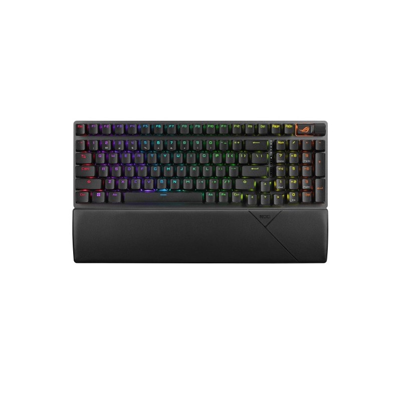ASUS ROG Strix Scope II 96 Wireless teclado Juego USB + RF Wireless + Bluetooth Negro 90MP037A-BKSA00