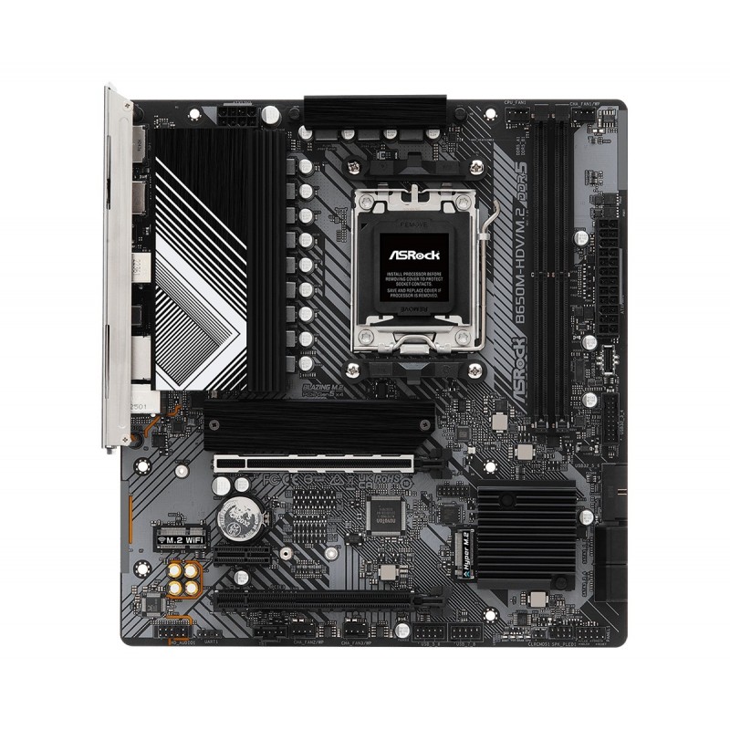 Asrock B650M-HDV M.2 - Socket AM5 - micro ATX - AMD B650 90-MXBLA0-A0UAYZ