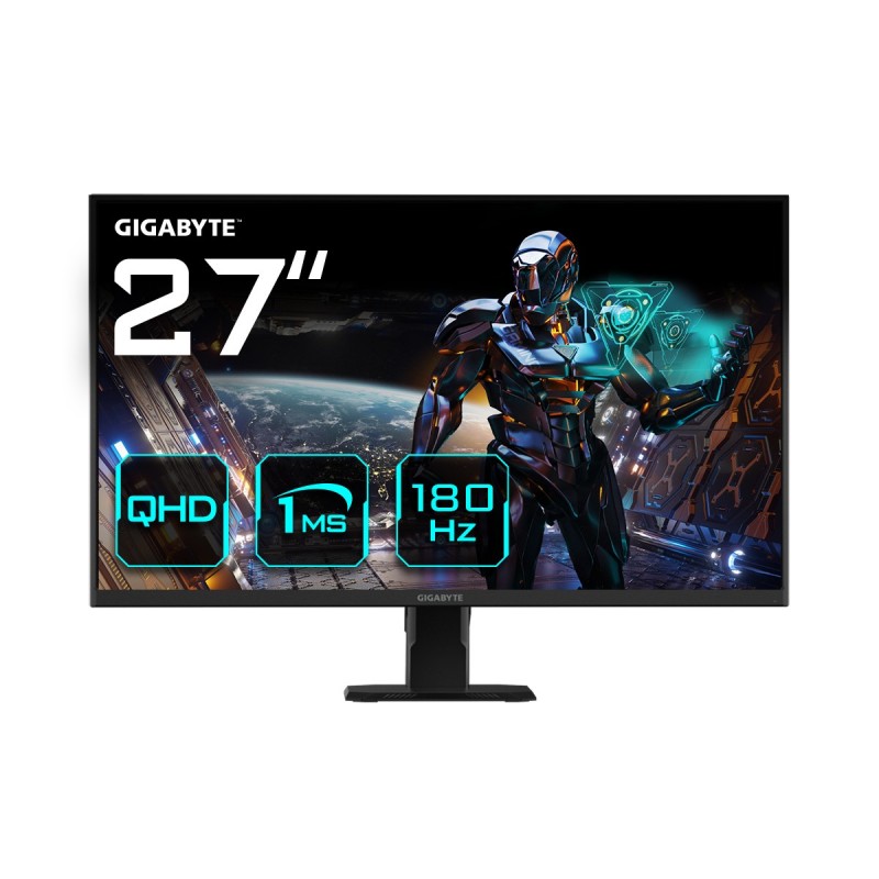 GIGABYTE GS27QA - 27" Quad HD - LCD - Negro - 180Hz 20VM0-GS27QABI-1EKR