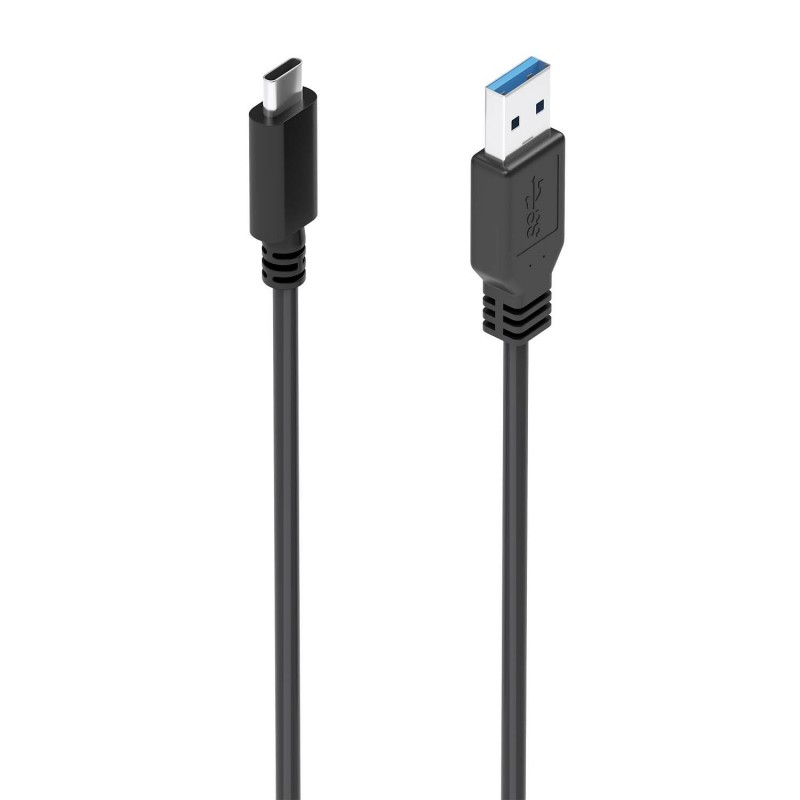 AISENS Cable USB 3.1 Gen2 10Gbps 3A, Tipo USB-C M-A M, Negro, 2.0m A107-0860