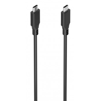 AISENS Cable USB 3.2 Gen2x2 20Gbps 8K@30Hz 5A 100W E-Marker, Tipo USB-C M-USB-C M, Negro, 3.0m A107-0874