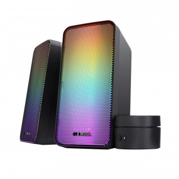 Trust GXT 611 Wezz conjunto de altavoces 6 W PC ordenador portátil Negro 2.0 canales 3 W TRUSTGAMING24587