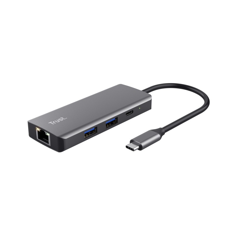 Trust Dalyx USB Tipo C 1000 Mbit s Plata TRUST24968