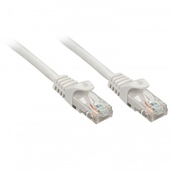 Lindy Rj45 Rj45 Cat6 0.3m cable de red Gris 0,3 m U UTP (UTP) 48160