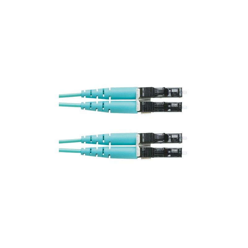 Panduit FZ2ELLNLNSNM005 Cable de fibra óptica e InfiniBand 5 m LC Multicolor, Turquesa