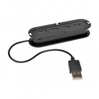 Tripp Lite Ultra-Mini Hub de 4 Puertos USB 2.0 de Alta Velocidad U222-004